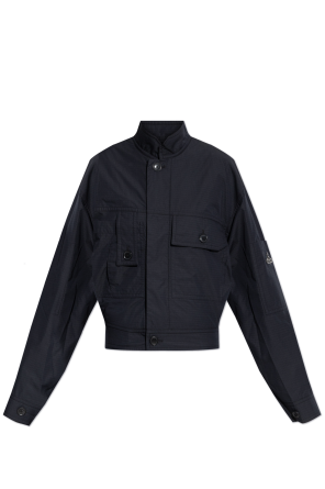 ジャケット・アウター A&S / Bulky sleeve no collar jacket LINEN RAYON DYEING SPECK DRAPING NO COLLAR 2B N JACKET